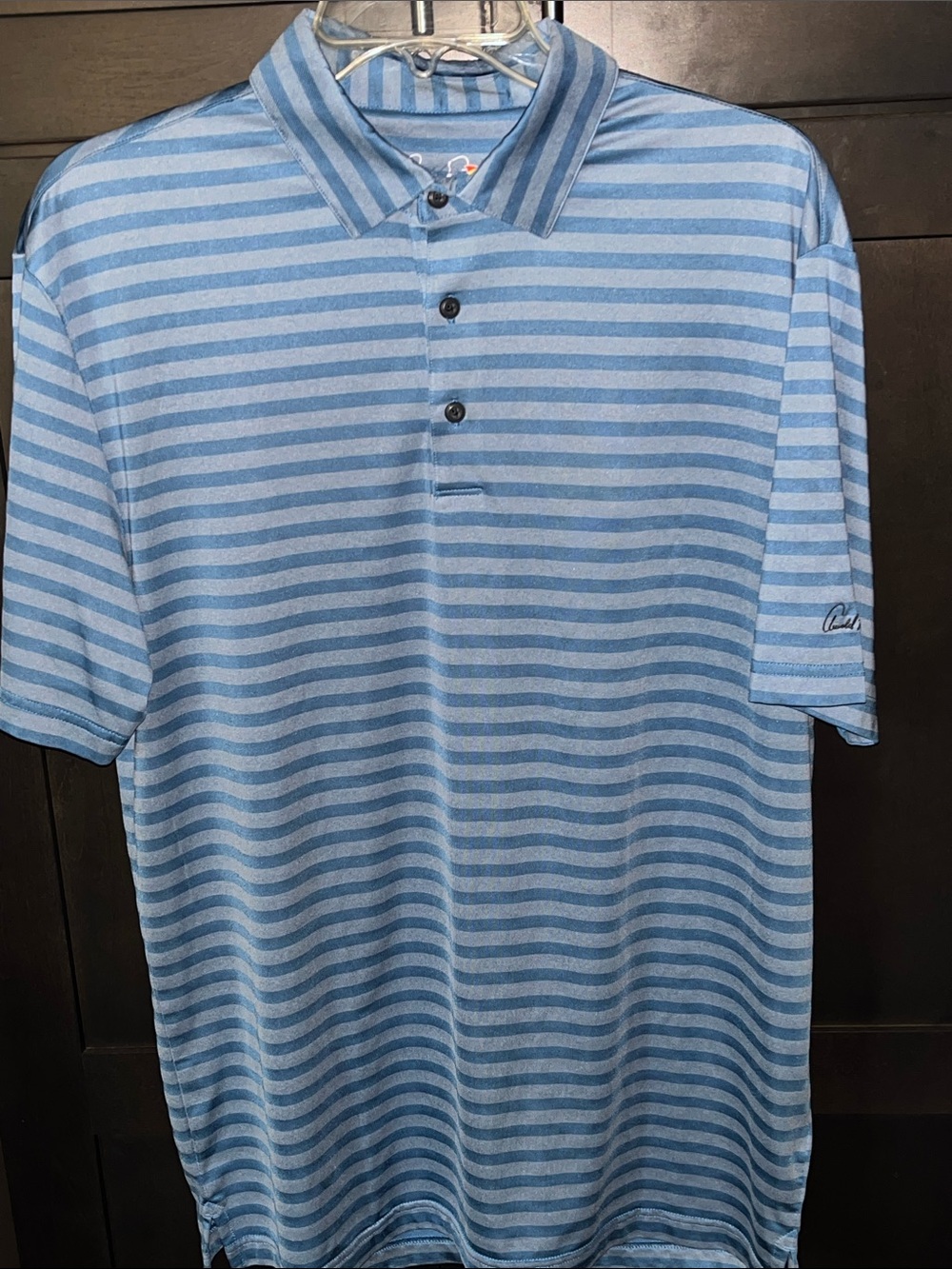 Just in time for Father’s Day. Blue Striped Top by Arnold Palmer Sz. M